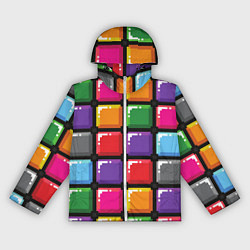 Женская ветровка Пиксельные кубики