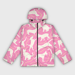 Женская ветровка Котики собачки