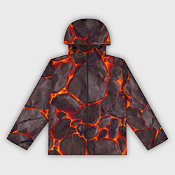 Женская ветровка Жерло вулкана