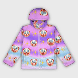 Женская ветровка Узор с Клоунами