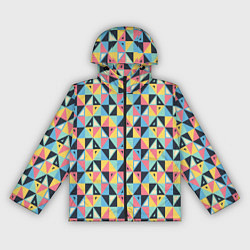 Женская ветровка Треугольная мозаика
