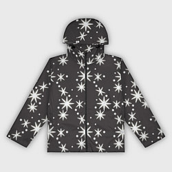 Женская ветровка Звёздные снежинки