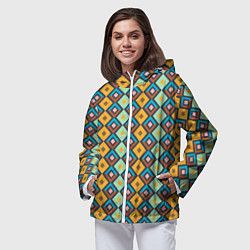 Ветровка с капюшоном женская Africa mood, цвет: 3D-белый — фото 2