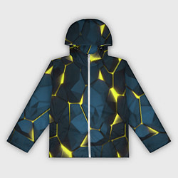 Женская ветровка Желтые неоновые плиты