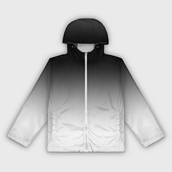 Женская ветровка Black and white gradient