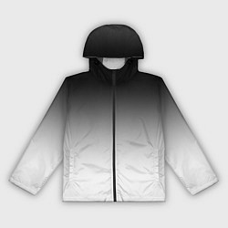 Женская ветровка Black and white gradient