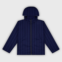 Женская ветровка Серьезный тёмно-синий полосы