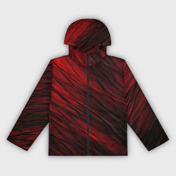 Женская ветровка Black red texture