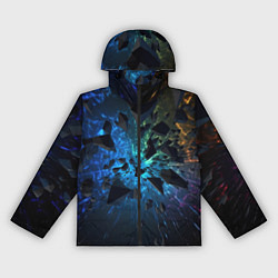 Женская ветровка Объемные элементы в полете