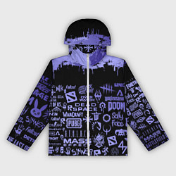 Женская ветровка Games pattern