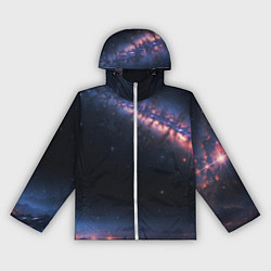 Женская ветровка Млечный путь в звездном небе