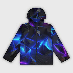 Женская ветровка Blue dark neon
