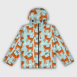 Женская ветровка Очень злой бенгальский тигр