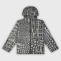 Женская ветровка Кожа крокодила - текстура