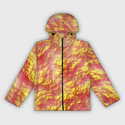 Женская ветровка Золото с оранжевым