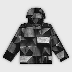 Женская ветровка Обман зрения и каменные плиты