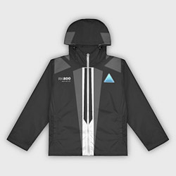 Ветровка с капюшоном женская Detroit: Become classy human, цвет: 3D-белый