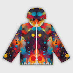 Женская ветровка Mirrow colorful blots - abstraction - vogue