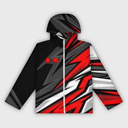 Женская ветровка Kawasaki - red uniform