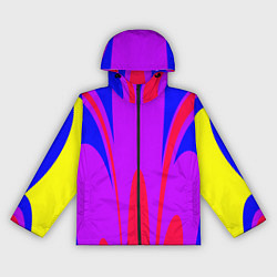 Женская ветровка Яркий цветной мотив