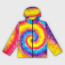 Женская ветровка Тай-дай сочные цвета