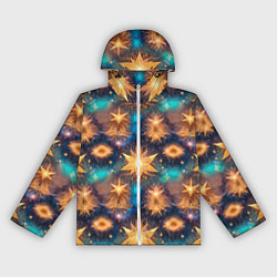 Женская ветровка Фантастические звезды узор