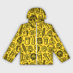 Женская ветровка Пиво и аксессуары - жёлтый