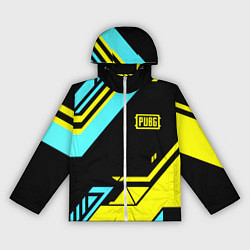 Ветровка с капюшоном женская Pubg geometry game, цвет: 3D-белый