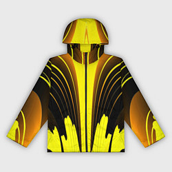 Женская ветровка Черно-желтые мотивы