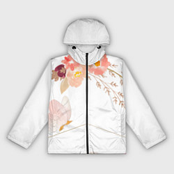 Ветровка с капюшоном женская Make love - not war, цвет: 3D-черный