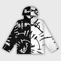 Женская ветровка Астарион - знак на спине чб