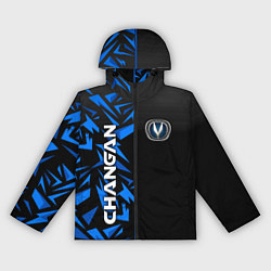 Ветровка с капюшоном женская Changan - blue uniform, цвет: 3D-черный