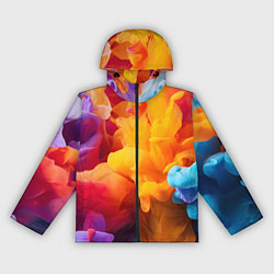 Женская ветровка Цветной дым