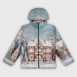 Женская ветровка Звездное кружево новогодней ночи