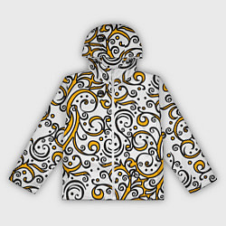 Женская ветровка Жёлтый кружевной узор