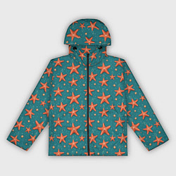 Женская ветровка Морские звезды тоже хотят на ёлку