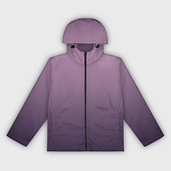 Женская ветровка Градиент приглушенный фиолетовый