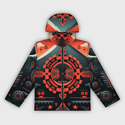 Женская ветровка Рисунок в стиле американских индейцев