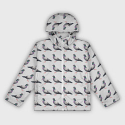 Женская ветровка Голуби воркуют