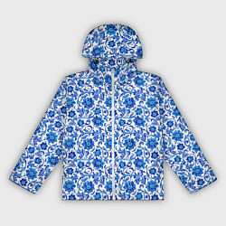 Женская ветровка Гжель классика