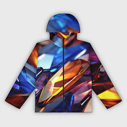 Женская ветровка Прозрачные блестящие камни