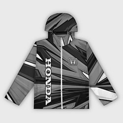 Женская ветровка Honda - монохромный спортивный