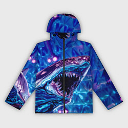 Женская ветровка Фиолетовая акула