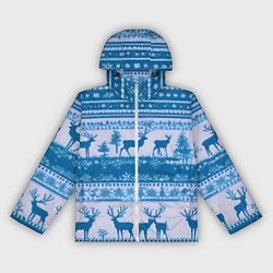 Женская ветровка Синие олени