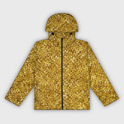 Женская ветровка Золотой волнистый с переливами