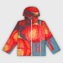 Женская ветровка Яркий китайский новый год