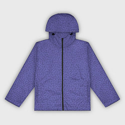 Женская ветровка Текстура однотонный сиреневый