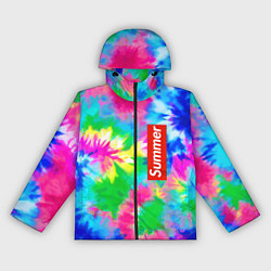 Женская ветровка Color abstraction - summer