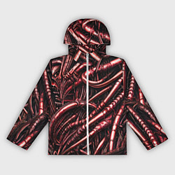 Женская ветровка Красные трубки чужих