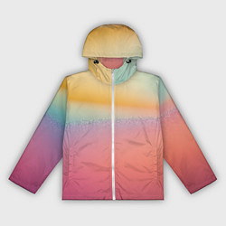 Женская ветровка Радужные переходы градиент